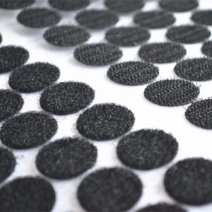 Self Adhesive Velcro Dots - Black