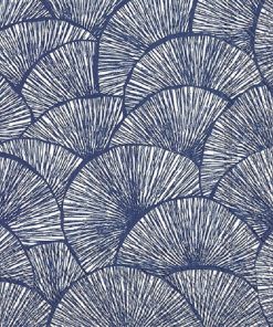 Blue Circle Design Decoupage Napkin