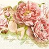 English Rose Decoupage Napkin