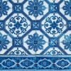 Blue Marble Design Decoupage Napkin
