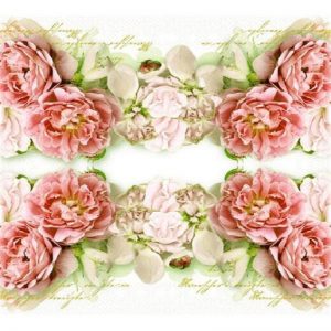 English Rose Decoupage Napkin
