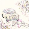 Just Married Decoupage Napkin