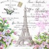 The Eiffel Tower Decoupage Napkin