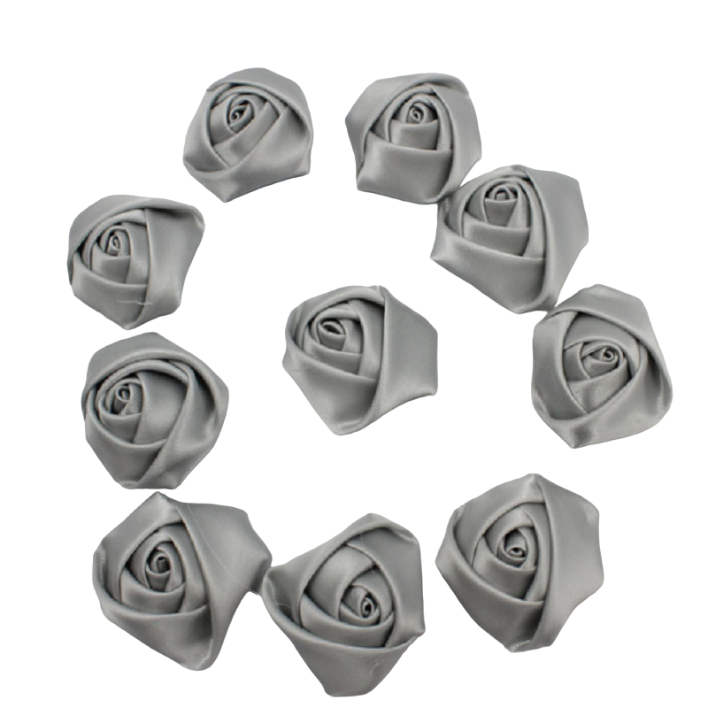 Grey Satin Roses