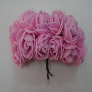 Baby Pink Foam Rose Flowers