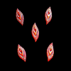 Marquise Red Rhinestone