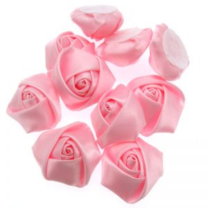 Baby Pink Satin Roses