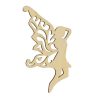 Wooden Angel Embellishment