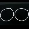 Silver Earring Hoops