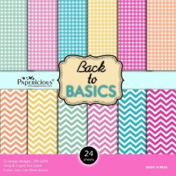 Papericious Designer Edition Back To Basics Paper Pack