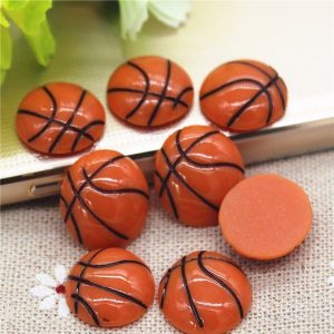 Basketball Resin Embellishments