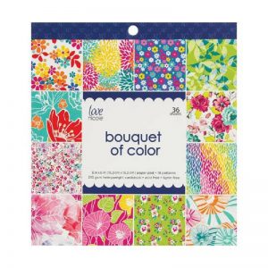 Bouquet of Color Paper Pad