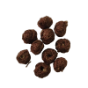 Dark Brown Cotton Thread Beads