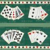 Playing Cards Decoupage Napkin