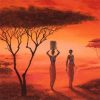 African People Decoupage Napkin
