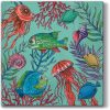 Mixed Colour Fish Decoupage Napkin