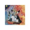 Three Cats Decoupage Napkin