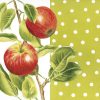 Apple With Leaf Decoupage Napkin