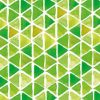 Greenery Triangle Decoupage Napkin