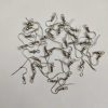 Dull Silver Earring Hooks