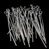 Bright Silver Eye Pin