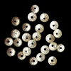 Silver Flower Bead Cap