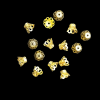 Gold Cone Bead Cap
