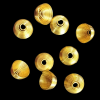 Gold Cone Bead Cap