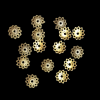 Antique Bronze Flower Bead Cap