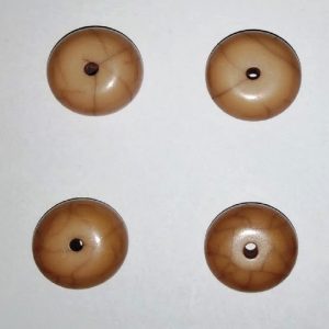 Light Brown Shape Resin Beads