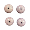 Light Lavender Rondelle Shape Resin Beads