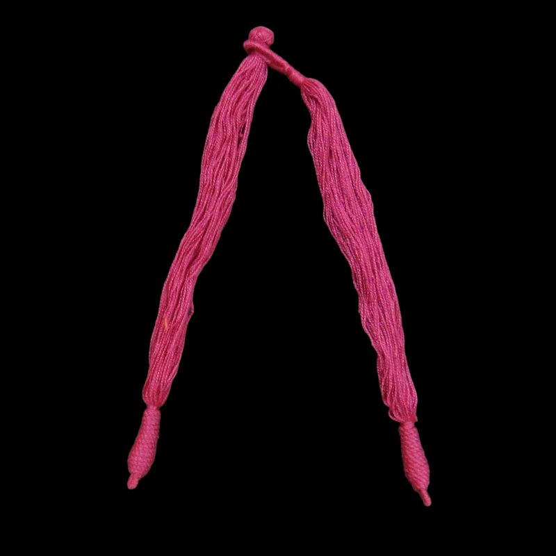 Pink Cotton Thread Neck Rope