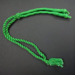 Green Twisted Cotton Thread Neck Rope