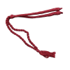Maroon Twisted Cotton Thread Neck Rope