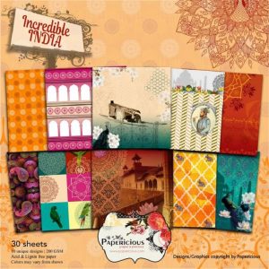 Papericious Designer Edition Incredible India Paper Pack