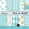 Papericious Designer Edition It's A Boy Paper Pack