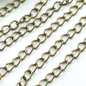 Antique Bronze Link Chain