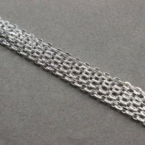 Silver Plated Link Chain