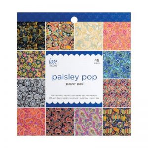 Paisley Pop Paper Pad