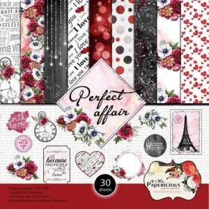 Papericious Designer Edition Perfect Affair 6 x 6 Paper Pack