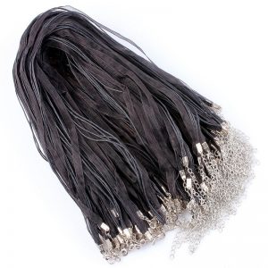 Black Organza Ribbon Cord