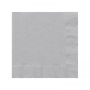Plain Grey Colour Decoupage Napkin