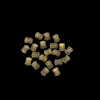 Antique Bronze Drum Shape Beads