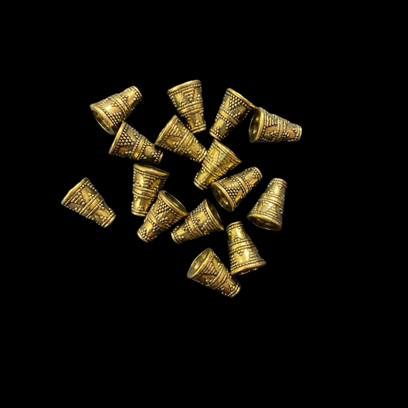 Antique Bronze Cone Shape Beads
