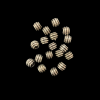 German Silver Round Beads