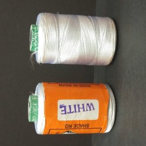 Silk Thread -  White