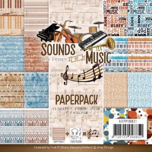 Amy Design Sounds Of Music Paper Pack