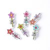 Fairy Magic Wand Wooden Buttons