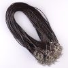 Brown Leather Necklace Cord