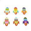 Space Shuttle Wooden Buttons